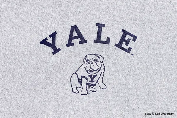 「MARC HARN」と「イェール大学」とのコラボフーディー「Yale Bulldogs Logo Heavy Weight Hooded Sweatshirt Model 23.003」