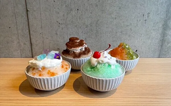 京都駅すぐそばのおしゃれなカフェに4種類の新作かき氷がお目見え。ソースが選べるから何度でも楽しめそう