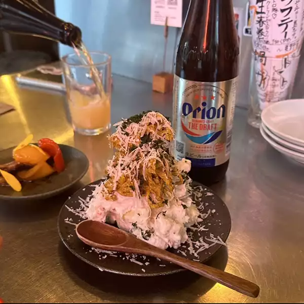 渋谷にある「高丸電氣」のポテトサラダ