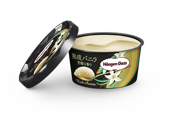 ハーゲンダッツの新作バニラアイスクリーム「熟成バニラ 芳醇な香り」