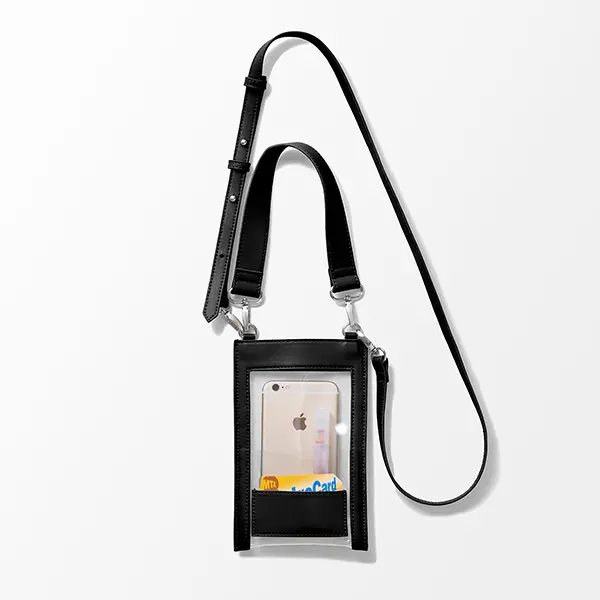 トラベルブランド「Aww」が展開する『アップルレザーシリーズ』の「3Way Apple Vegan Leather Smartphone Shoulder Bag」