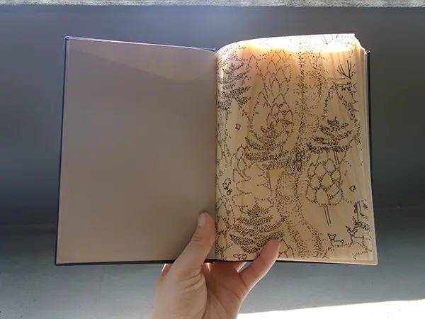 「Shiki bun」の「木のノートB6」