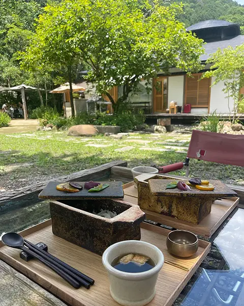 京都・大原にあるカフェ「Somushi ohara（ソムシ オオハラ）」のビビンパ