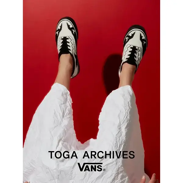 「TOGA x VANS」コラボはまたまた即完する予感！両ブランドのエッセンス満載なスニーカーは絶対欲しい