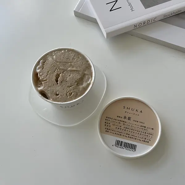 京都・壬生「SHUKA」の『SHUKA gelato』のカシューナッツ味