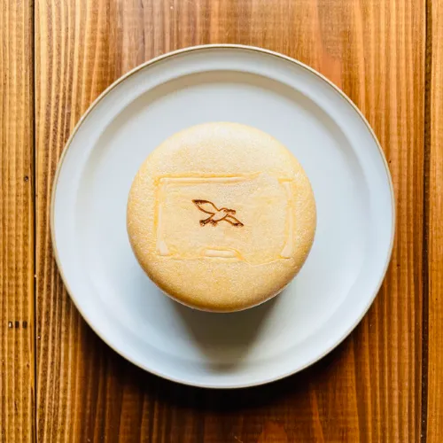 東京・亀有のコーヒースタンド兼カフェ「カモメロースタリ東京 カフェ」で楽しめる「アイス最中」
