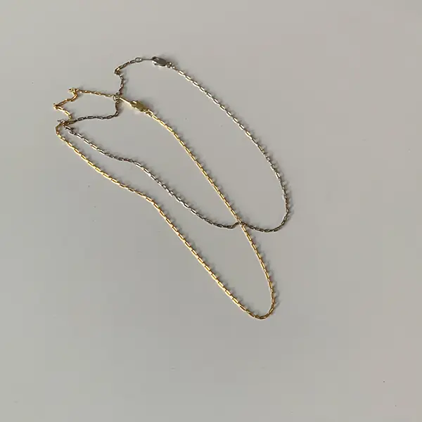 DEMETERの「baby oval necklace」
