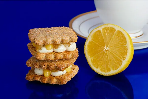 クラフトクッキーブランド「クッキー同盟」のポップアップ限定クッキーサンド「ハニースコッツサンド/レモンアールグレイ」