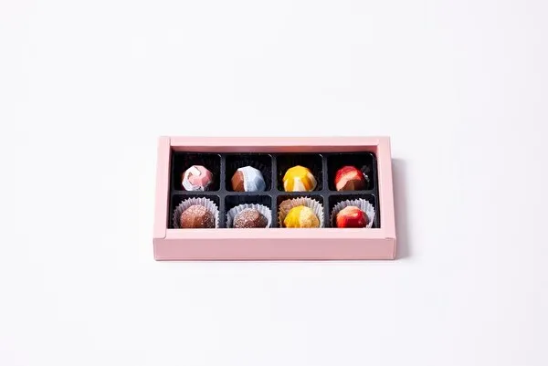 新チョコレートブランド「angelika nagatsu chocolate」のチョコレート4種類を詰め合わせた「夏の日チョコレート」
