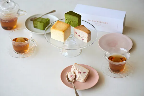 Mr. CHEESECAKEの3フレーバーを詰め合わせた新アソートセット「Mr. CHEESECAKE assorted 3-Cube Box Standard」