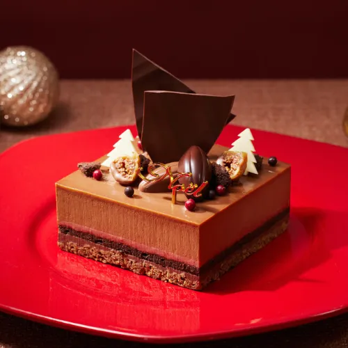 横浜発のチョコレートブランド「VANILLABEANS」のWEB限定クリスマスケーキ「ショコラ・アメール」と「クリスマス・タンザニア」