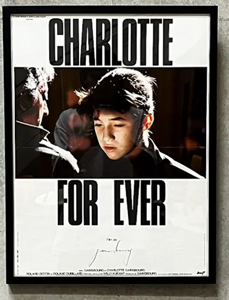 東京・品川のインテリアショップ「Mid-Century MODERN Flagship 品川」の『Vintage Poster Exhibition』で展示販売されるポスター「Charlotte For Ever」