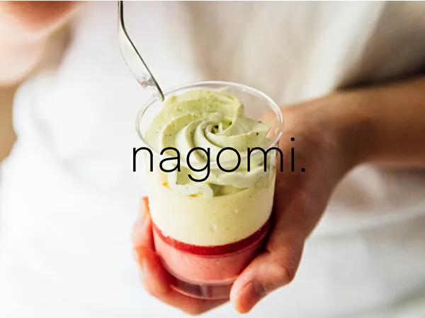 お菓子専門のオンラインストア「nagomi.」のブランドイメージ
