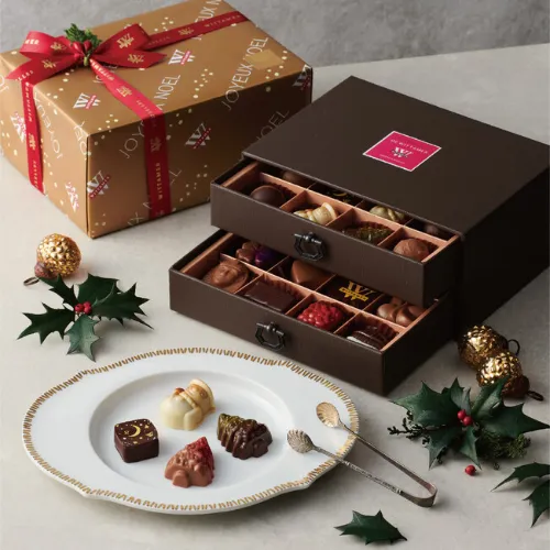 ベルギー王室御用達のチョコレートブランド「ヴィタメール」のクリスマス限定ギフト「ノエル・ショコラ・アソルティ」
