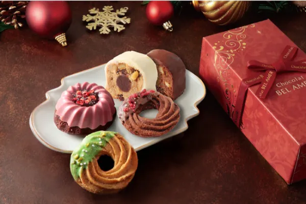 ショコラ専門店「ベルアメール」のクリスマスシーズン限定ギフトボックス「ノエルガトーセレクション」
