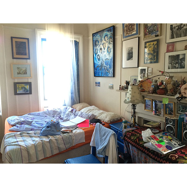アーティスト・norahiさんがアメリカ・ニューヨークで宿泊した、おしゃれなAirbnbの部屋