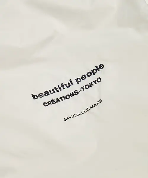 「beautiful people×THETOKYO down belted jacket」のエクリュ