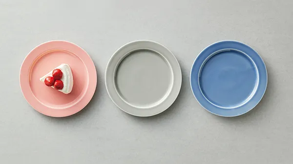 familiarとyumiko iihoshi porcelainのコラボプレートの「plate 220」