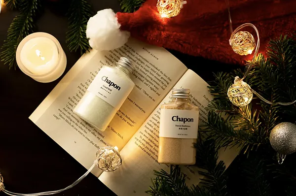 Chaponの「今すぐ贈れる！お友達が入浴剤の香りを選べるギフトBOX」