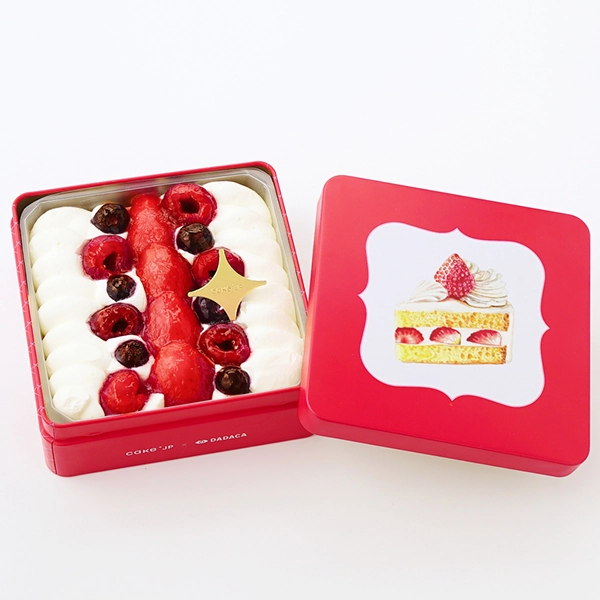 SWEETS CAN Short cake-スイーツ缶 ショートケーキ-【DADACA×Cake.jp】