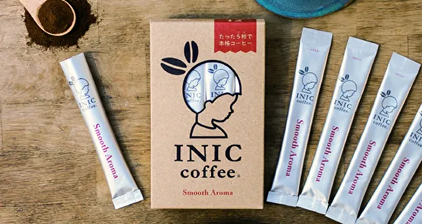 パウダーコーヒーブランド「INIC coffee」のブランドイメージ
