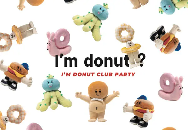 東京・原宿店もしくは、福岡・天神店で受け取ることができるドーナツショップ「I'm donut ？（アイム ドーナツ）」から、新たに登場した「I’M DONUT CLUB PARTY」