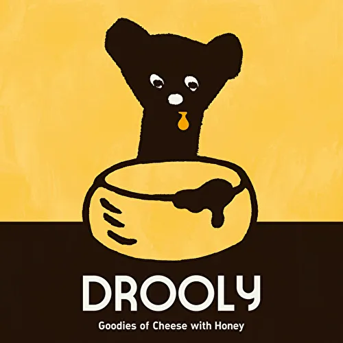 チーズ with ハニーのスイーツが楽しめる「DROOLY」のブランドキャラクター