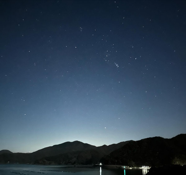 福井・小浜市にある「若狭佳日」から見える星空