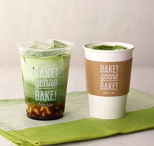 東京駅のスコーン専門店「BAKERS gonna BAKE」の冬限定の新作ドリンク「黒みつ抹茶ティーラテ（アイス/ホット）」