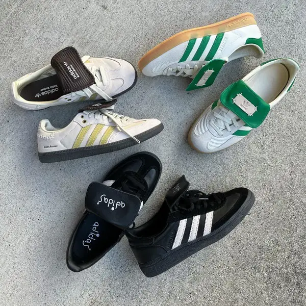 「adidas HANDBALL SPEZIAL（アディダス ハンドボール スペツィアル）」や「adidas GAZELLE INDOOR FOOT INDUSTRY（アディダス ガゼル インドア フット インダストリー）」など、シュータンが大きいアディダスのスニーカー