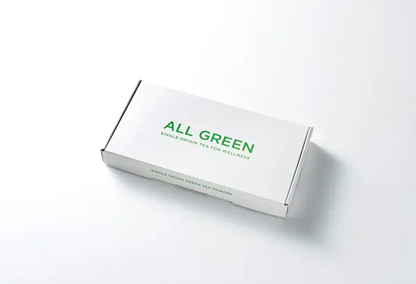 ALL GREENのパッケージ