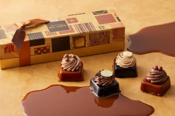 ショコラ専門店「ベルアメール」ケーキみたいな2024年の新作「キャラメルショコラ」