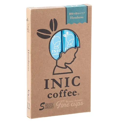 ドリップド・コーヒーパウダーブランド「INIC coffee」シングルオリジンコーヒー「Beans Aroma ファインカップス ホンジュラス」