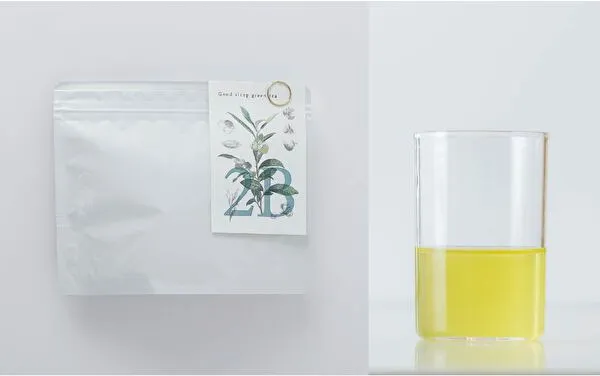 茶葉ブランド「EN TEA」の「月茶」とパッケージ