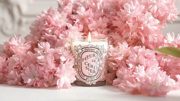 DIPTYQUEの春限定キャンドルの「Fleur de Cerisier」