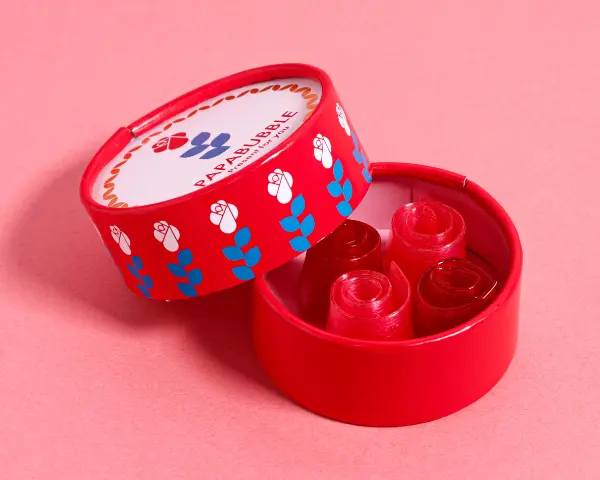 クラフトキャンディ専門店「パパブブレ」のバラをテーマにしたバレンタインアイテム「ミニローズキャンディ」