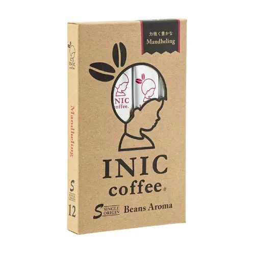 ドリップド・コーヒーパウダーブランド「INIC coffee」シングルオリジンコーヒー「Beans Aroma マンデリン」