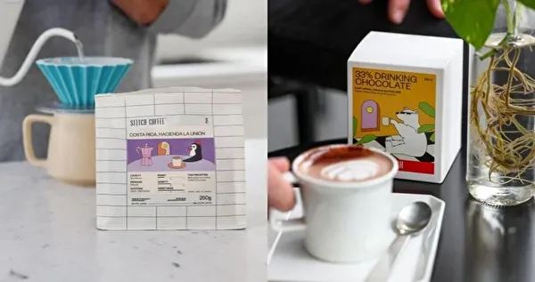 オーストラリア・シドニー発のコーヒーブランド「Stitch Coffee」のドリップバッグイメージ