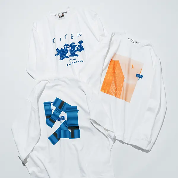 アーティスト・田中シェンさんと「CITEN」がコラボした「ロングTシャツ」