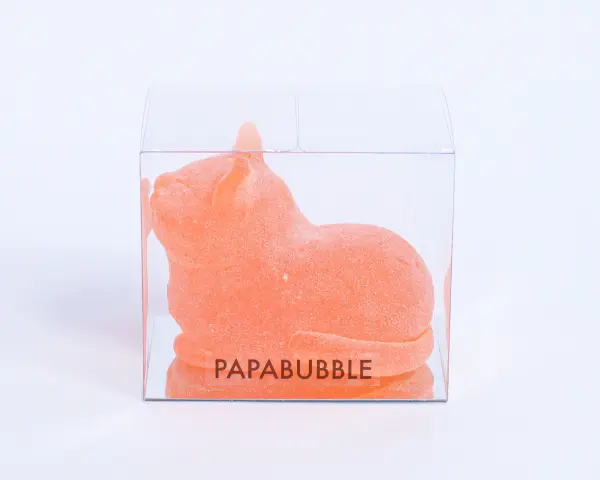 クラフトキャンディ専門店「パパブブレ」のネコの日限定アートなグミキャンディ「おててないないネコバブレッツ」