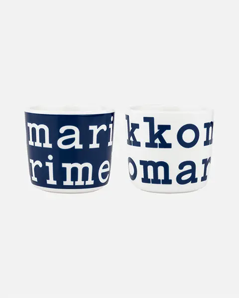 「Marimekko（マリメッコ）」のブランドロゴデザインの新作コレクション「日本限定 2dl コーヒーカップセット」