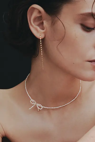 「les bonbon」の「waltz pearl necklace」