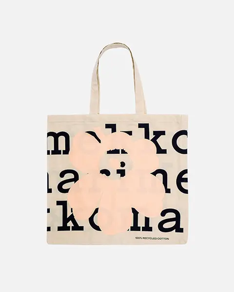 Rakuten Fashionでの、Marimekkoのアイテムの購入特典「ロゴ入りファブリックバッグ」