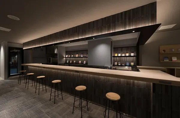 京都「BOOK HOTEL 京都九条」1階エントランスにオープン予定のカフェ&バー