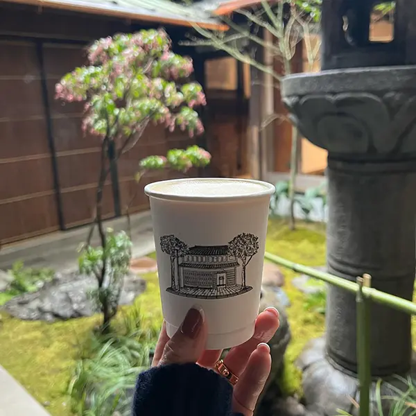 京都の「LE LABO KYOTO MACHIYA」のカフェドリンク