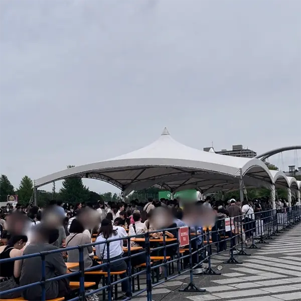 東京・駒沢オリンピック公園で開催されている「クラフト餃子フェス TOKYO 2024」
