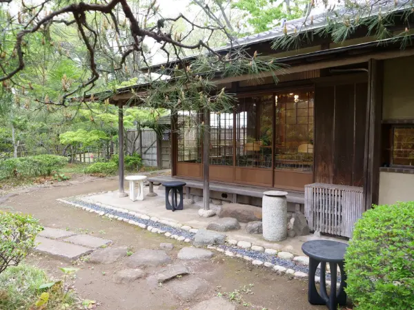 千葉公園内にオープンした「パンとエスプレッソと」茶室をリニューアルした開放的なカフェのテラス席