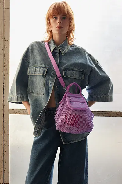 「LeSportsac Atelier」の「SM Net Shoulder Bag」