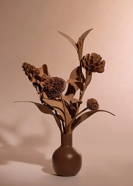 「Polène」の「Plèi」コレクション「Leather Flowers」