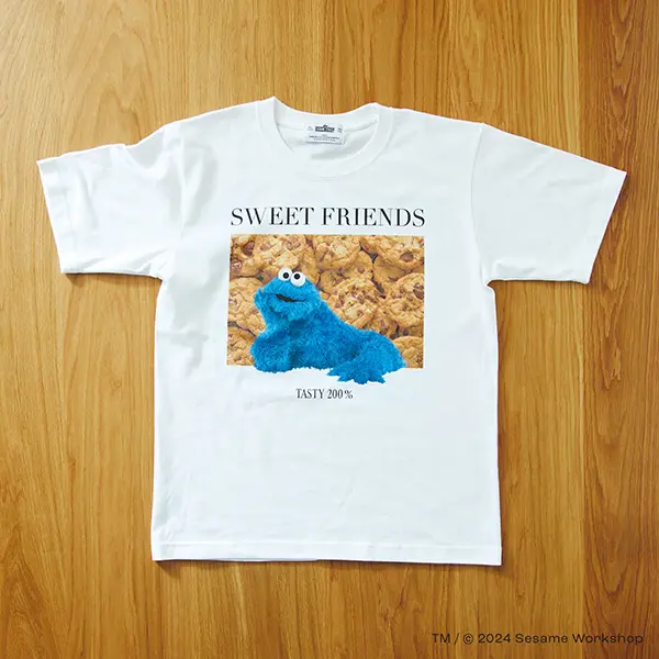 「(NO) RAISIN SANDWICH×クッキーモンスター」のオリジナルTシャツ